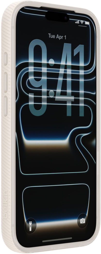 MagSafe-hoes voor Apple iPhone 17 Pro Max, Belkin, SheerForce Grip, Beige MSA036hqSA