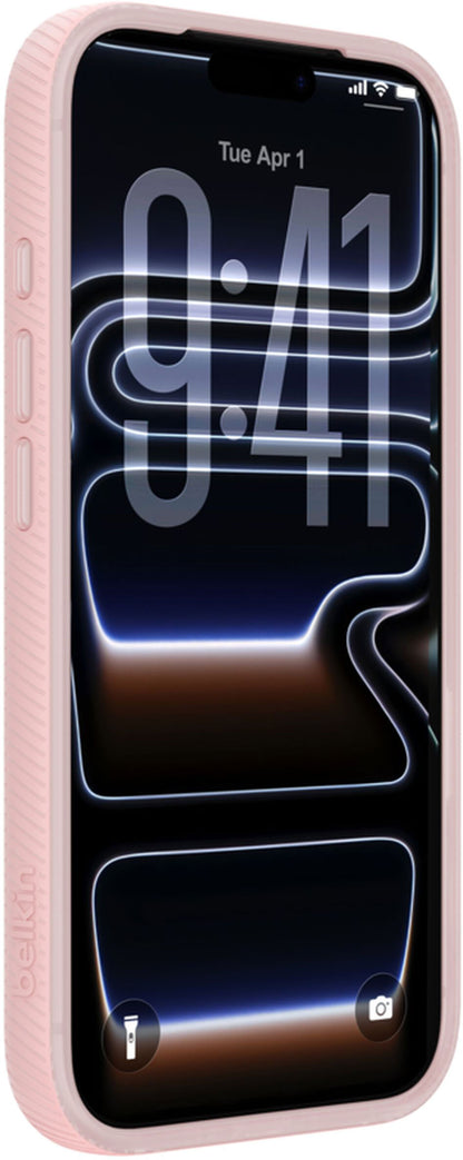 MagSafe-hoes voor Apple iPhone 17 Pro Max, Belkin, SheerForce Grip, Roze MSA036hqPK