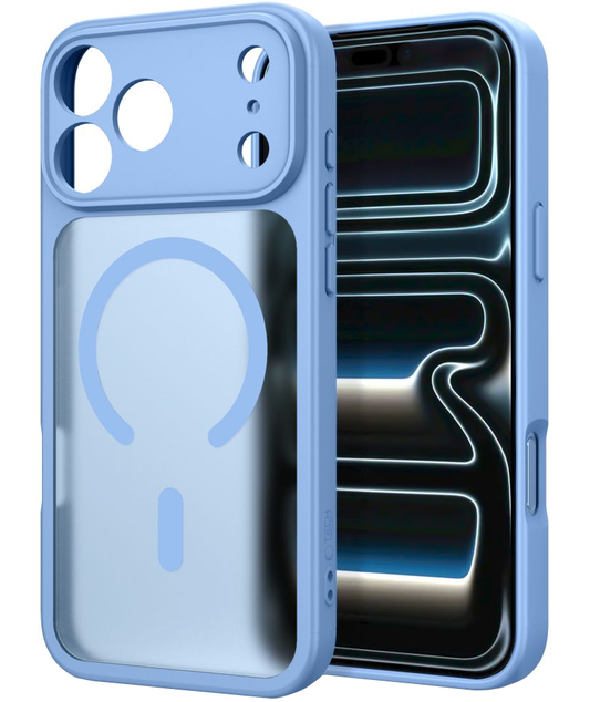 MagSafe-hoesje voor Apple iPhone 18 Pro / 17 Pro, Tech-Protect, BasicMag, Mat Blauw