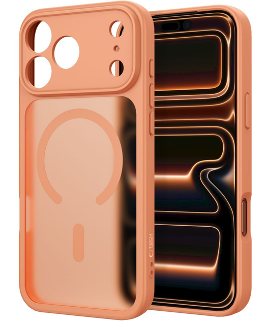 MagSafe-hoes voor Apple iPhone 18 Pro / 17 Pro, Tech-Protect, BasicMag, Mat Oranje