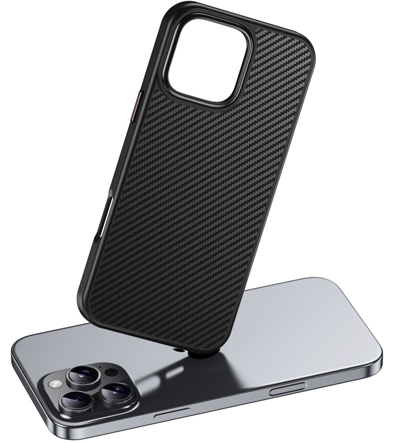 MagSafe-hoesje voor Apple iPhone 16 Pro, OEM, Carbon, Zwart