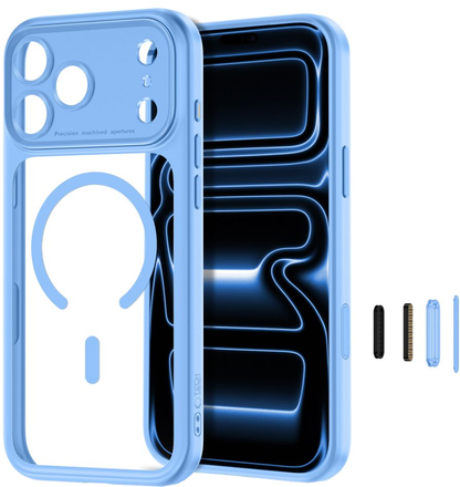 MagSafe-hoesje voor Apple iPhone 18 Pro Max / 17 Pro Max, Tech-Protect, MagPeak CC, Blauw