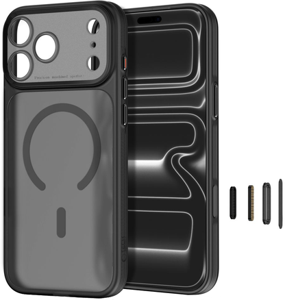 MagSafe-hoes voor Apple iPhone 18 Pro Max / 17 Pro Max, Tech-Protect, MagPrime CC, Mat Zwart