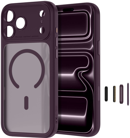 MagSafe-hoes voor Apple iPhone 18 Pro Max / 17 Pro Max, Tech-Protect, MagPeak CC, Mat Bessenrood