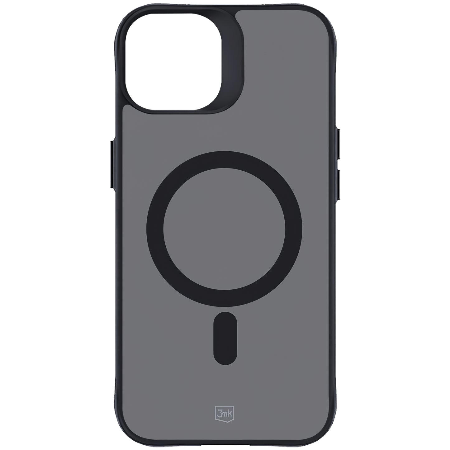 MagSafe-hoesje voor Apple iPhone 15, 3MK, Smoke MagCase, Zwart