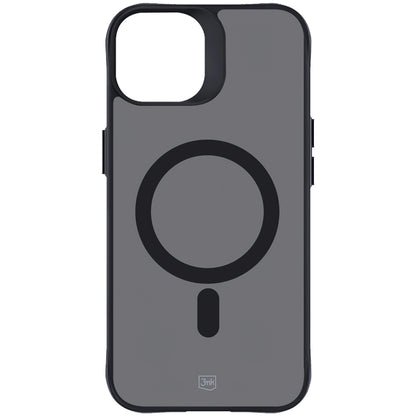 MagSafe-hoesje voor Apple iPhone 15, 3MK, Smoke MagCase, Zwart