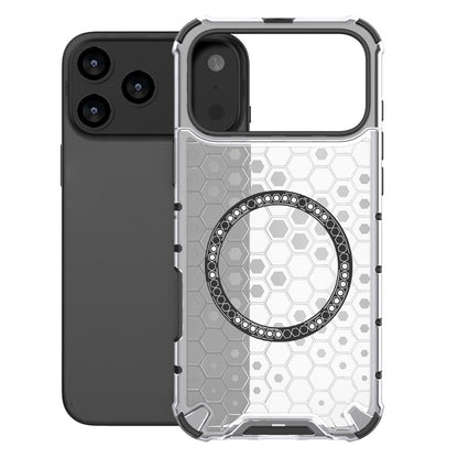 MagSafe hoesje voor Apple iPhone 17 Pro, Techsuit, HoneyComb Shield, Wit