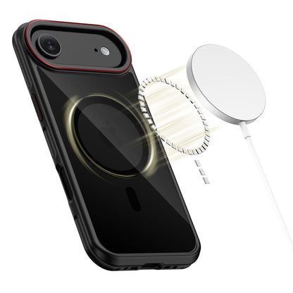 MagSafe hoesje voor Apple iPhone 17 Air, Tech-Protect, Maghybrid, Zwart