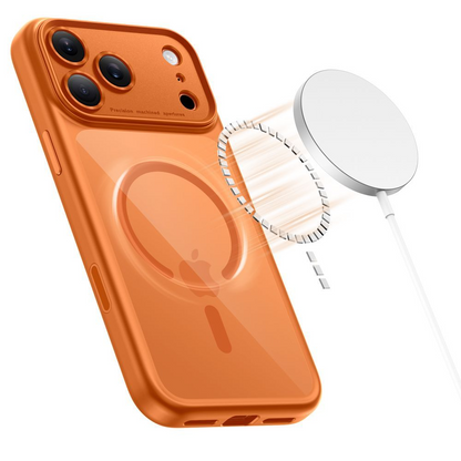 MagSafe Case for Apple iPhone 17 Pro, Tech-Protect, MagPeak, Orange