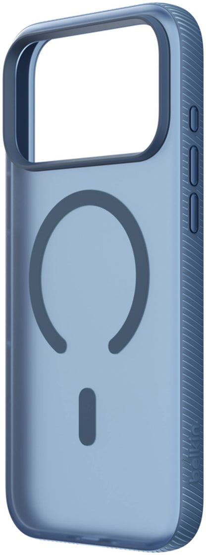MagSafe-hoes voor Apple iPhone 17 Pro Max, Belkin, SheerForce Grip, Marineblauw MSA036hqNY
