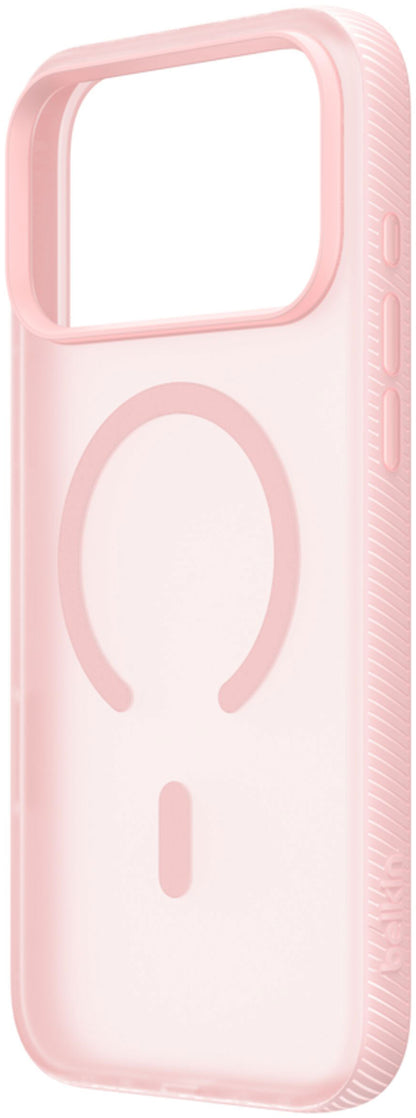 MagSafe-hoes voor Apple iPhone 17 Pro Max, Belkin, SheerForce Grip, Roze MSA036hqPK
