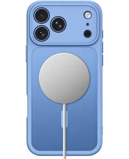 MagSafe-hoesje voor Apple iPhone 18 Pro / 17 Pro, Tech-Protect, BasicMag, Mat Blauw