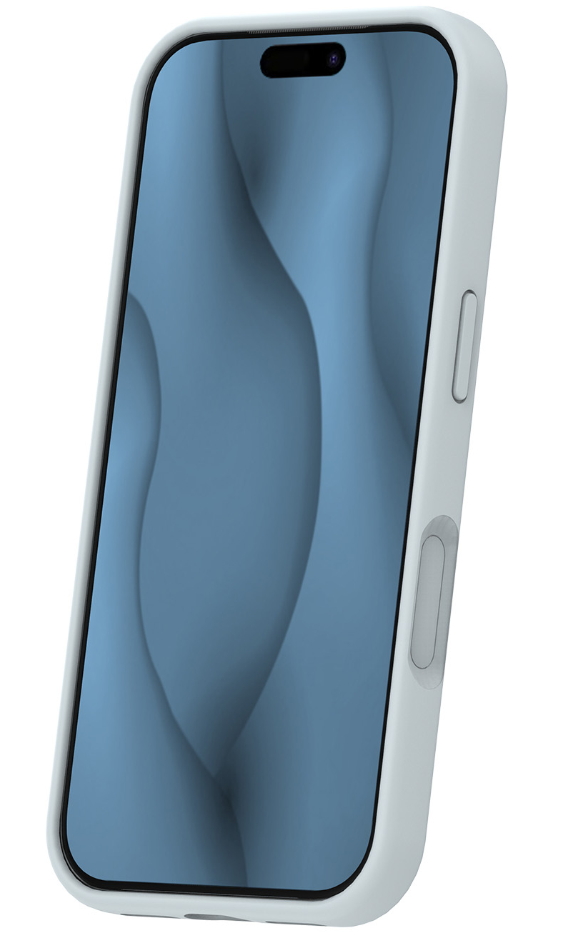 MagSafe-hoesje voor Apple iPhone 17 Pro, OEM, Silicone Thin, Grijs