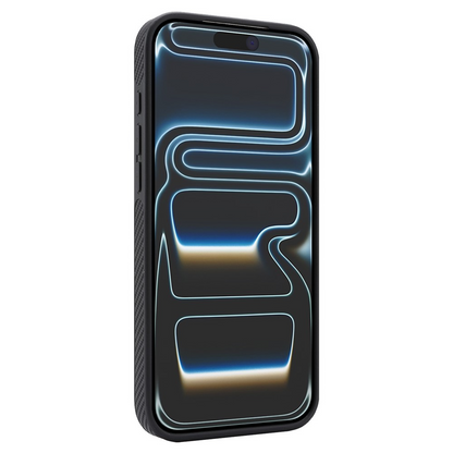 MagSafe-hoes voor Apple iPhone 17 Pro Max, OEM, Carbon Metal Ring, Zwart