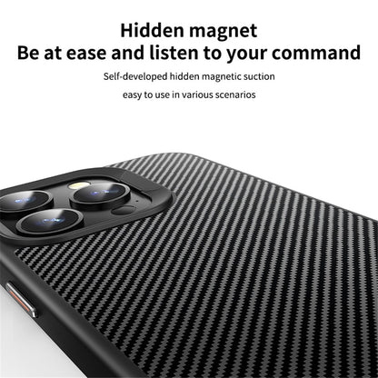 MagSafe-hoesje voor Apple iPhone 15 Pro, OEM, Carbon, Zwart