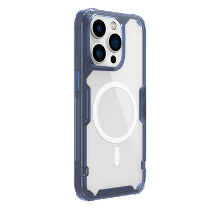 MagSafe Case for Apple iPhone 15 Pro Max, Nillkin, Nature Pro, Blue