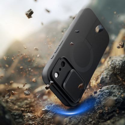 MagSafe hoesje voor Apple iPhone 17 Pro Max, Tech-Protect, Kevlar Aura, Zwart