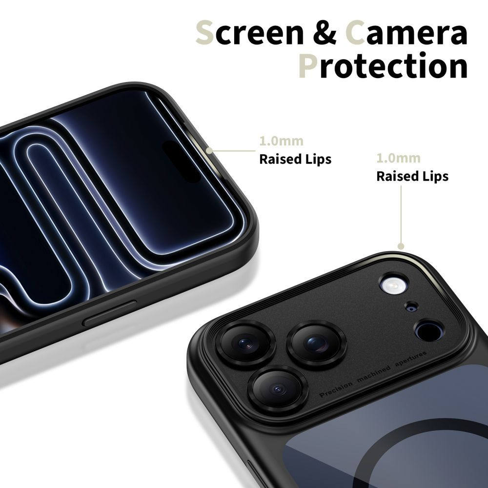 MagSafe-hoes voor Apple iPhone 17 Pro, Tech-Protect, MagPeak, Marineblauw