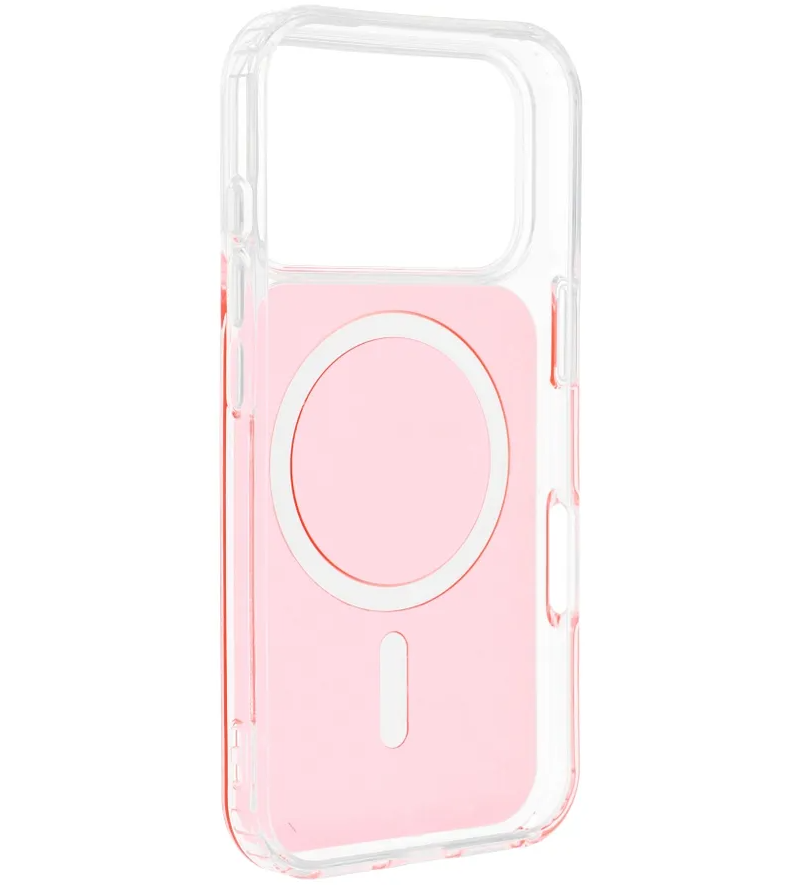 MagSafe-hoes voor Apple iPhone 17e / 16e, OEM, Clear Fusion Mag Cover, Oranje