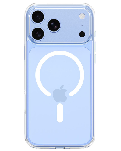 MagSafe-hoes voor Apple iPhone 18 Pro / 17 Pro, Tech-Protect, Flexair Hybrid met schermbeschermer, Transparant