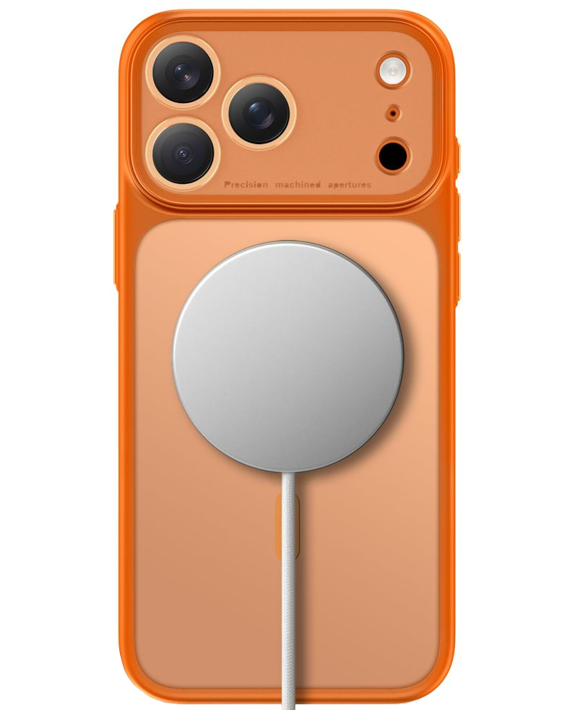 MagSafe-hoes voor Apple iPhone 18 Pro Max / 17 Pro Max, Tech-Protect, MagPrime CC, Mat Oranje