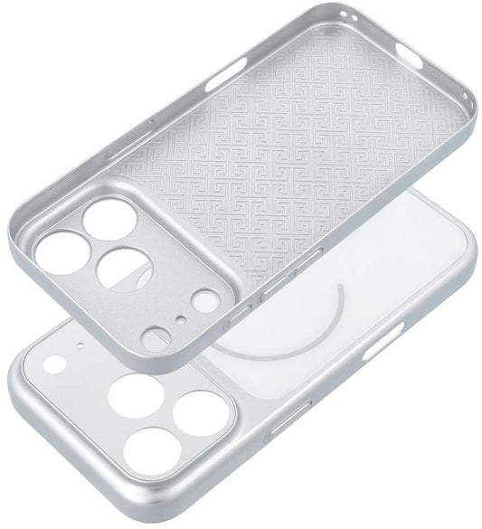 MagSafe-hoesje voor Apple iPhone 18 Pro / 17 Pro, OEM, Make 18, zilverkleurig