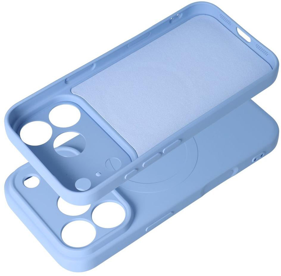 MagSafe-hoesje voor Apple iPhone 18 Pro Max / 17 Pro Max, OEM, Silicone Mag, blauw