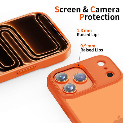 Hoes voor Apple iPhone 17 Pro, Tech-Protect, Magmat, Mat Oranje