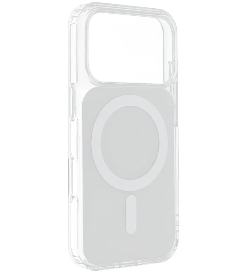 MagSafe-hoes voor Apple iPhone 17e / 16e, OEM, Clear Fusion Mag Cover, Wit