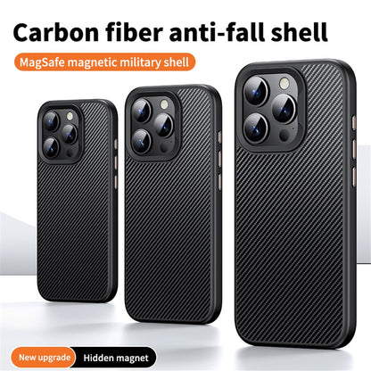 MagSafe-hoesje voor Apple iPhone 15 Pro, OEM, Carbon, Zwart