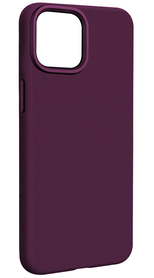 MagSafe Case for Apple iPhone 15 Pro, Etteri, Silicone Mag, Burgundy