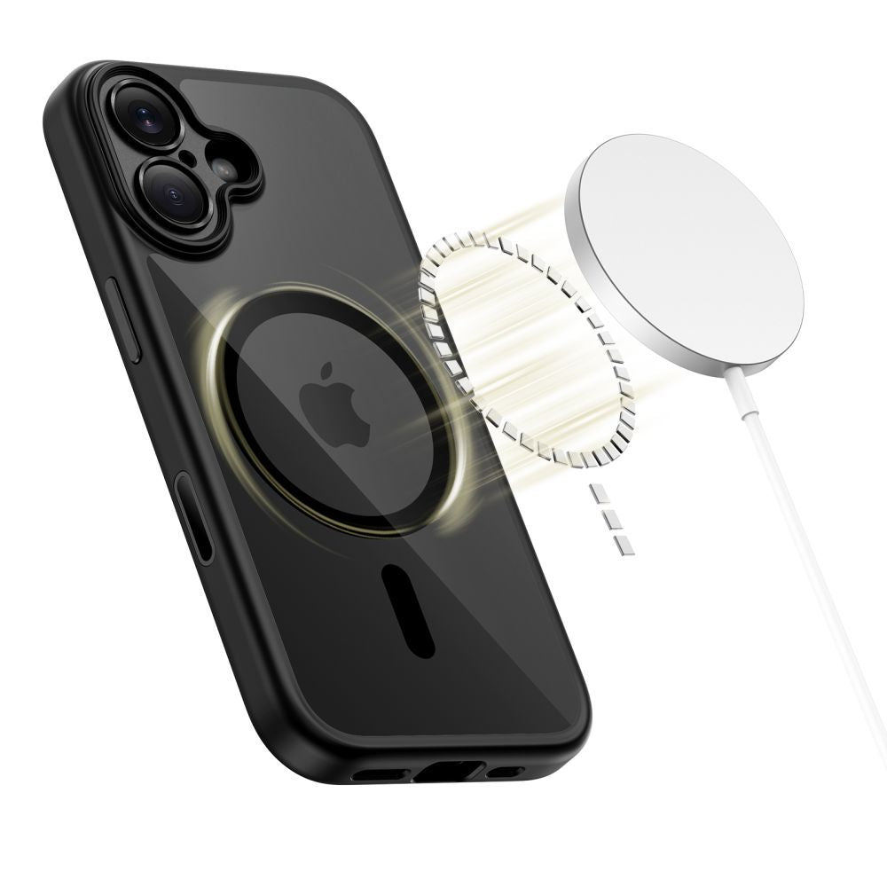 MagSafe hoesje voor Apple iPhone 17, Tech-Protect, MagPeak, Zwart
