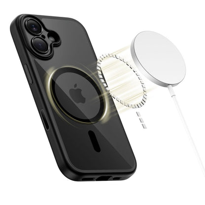 MagSafe hoesje voor Apple iPhone 17, Tech-Protect, MagPeak, Zwart