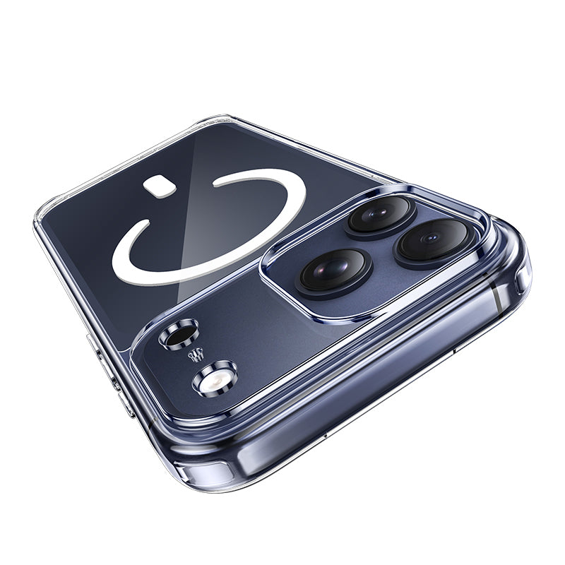 MagSafe-hoesje voor Apple iPhone 17 Pro, Borofone, BI5 Ice Shield, Transparant