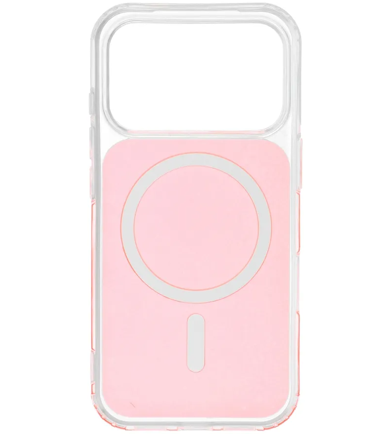 MagSafe-hoes voor Apple iPhone 17e / 16e, OEM, Clear Fusion Mag Cover, Oranje
