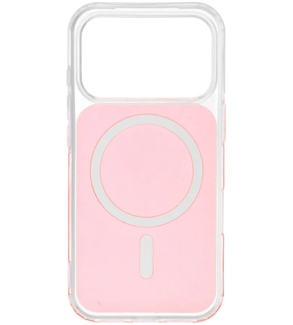 MagSafe-hoes voor Apple iPhone 17e / 16e, OEM, Clear Fusion Mag Cover, Oranje