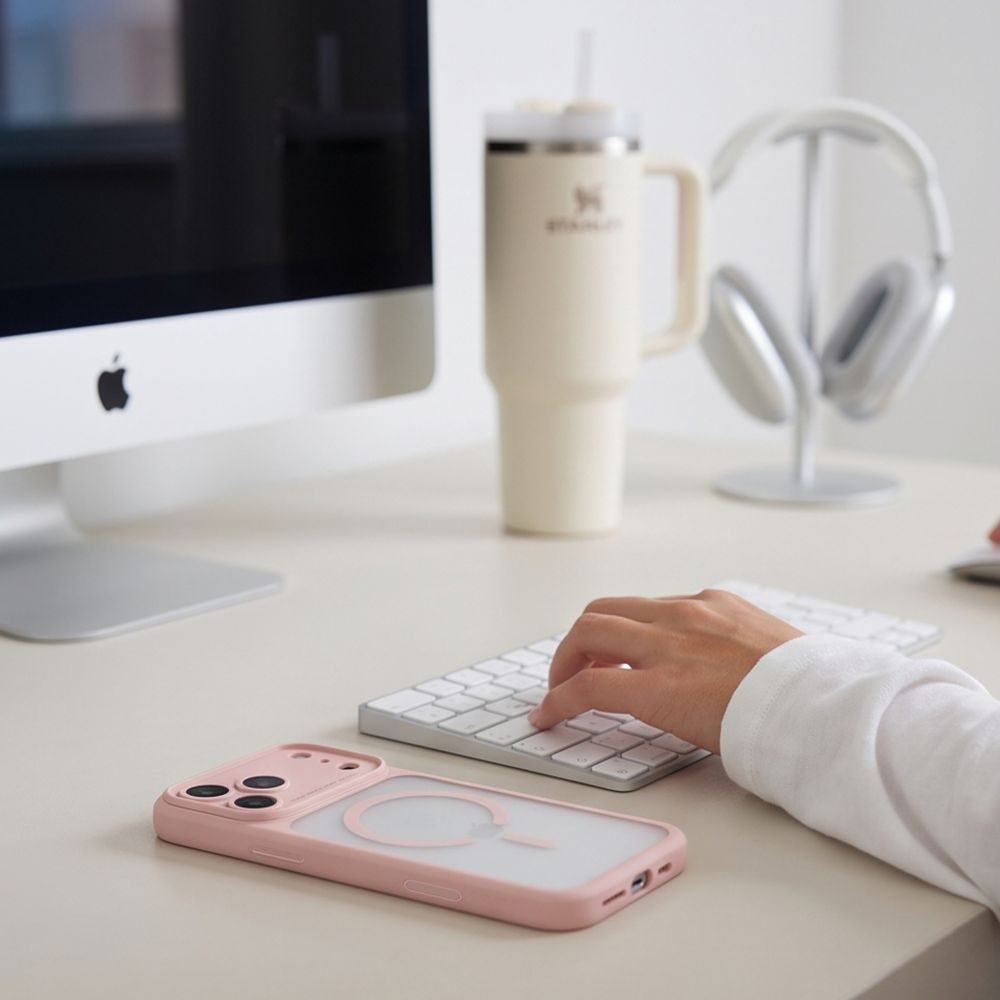 MagSafe-hoesje voor Apple iPhone 18 Pro / 17 Pro, Tech-Protect, MagPeak CC, matroze