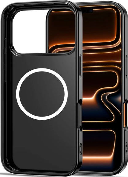 MagSafe Case for Apple iPhone 17 Pro Max, Tech-Protect, Lamano Panther, Black