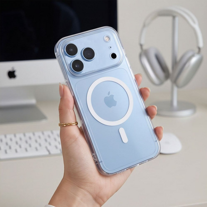 MagSafe-hoesje voor Apple iPhone 18 Pro / 17 Pro, Tech-Protect, Flexair, Transparant