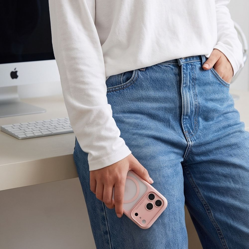 MagSafe-hoesje voor Apple iPhone 18 Pro / 17 Pro, Tech-Protect, MagPeak CC, matroze