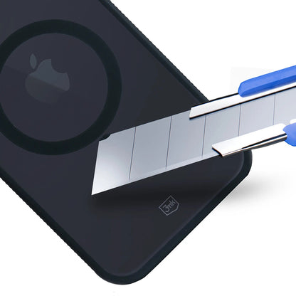 MagSafe-hoesje voor Apple iPhone 12 / 12 Pro, 3MK, Smoke MagCase, Zwart
