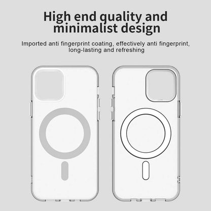 MagSafe hoesje voor Apple iPhone 12 / 12 Pro, Techsuit, CandyCase, Wit