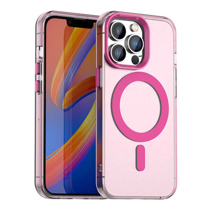 MagSafe-hoes voor Apple iPhone 12 Pro Max, Techsuit, CandyCase, Roze