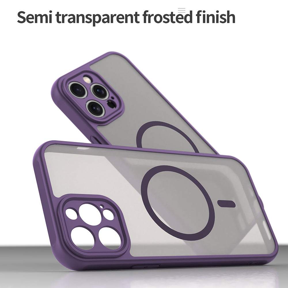 MagSafe-hoes voor Apple iPhone 12 Pro, Techsuit, HaloFrost II, Paars