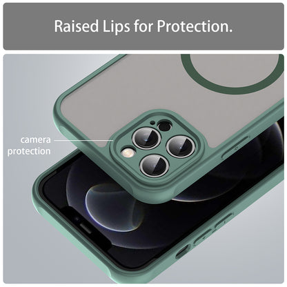 MagSafe-hoes voor Apple iPhone 12 Pro, Techsuit, HaloFrost II, Groen
