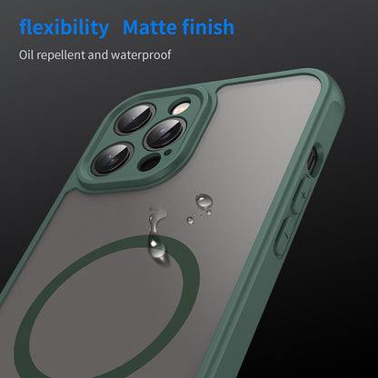 MagSafe-hoes voor Apple iPhone 12 Pro, Techsuit, HaloFrost II, Groen
