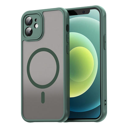 MagSafe-hoes voor Apple iPhone 12, Techsuit, HaloFrost II, Groen