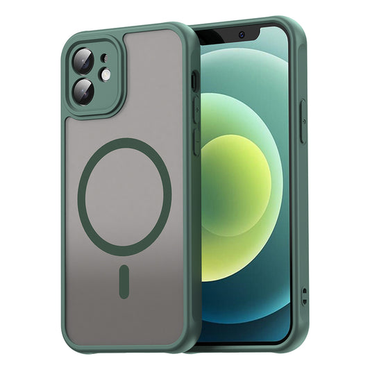 MagSafe Case for Apple iPhone 12, Techsuit, HaloFrost II, Green