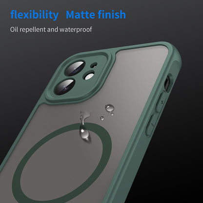 MagSafe-hoes voor Apple iPhone 12, Techsuit, HaloFrost II, Groen