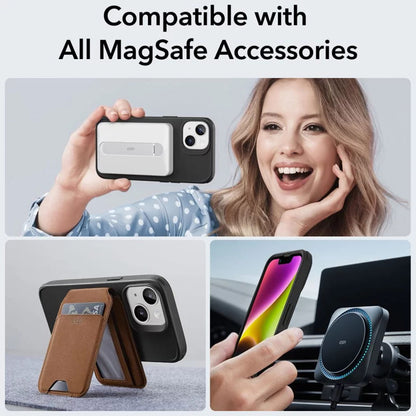 MagSafe-hoesje voor Apple iPhone 14 / 13, ESR, Classic Hybrid, Zwart